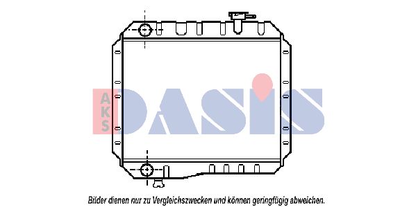 AKS DASIS Radiators, Motora dzesēšanas sistēma 210570N